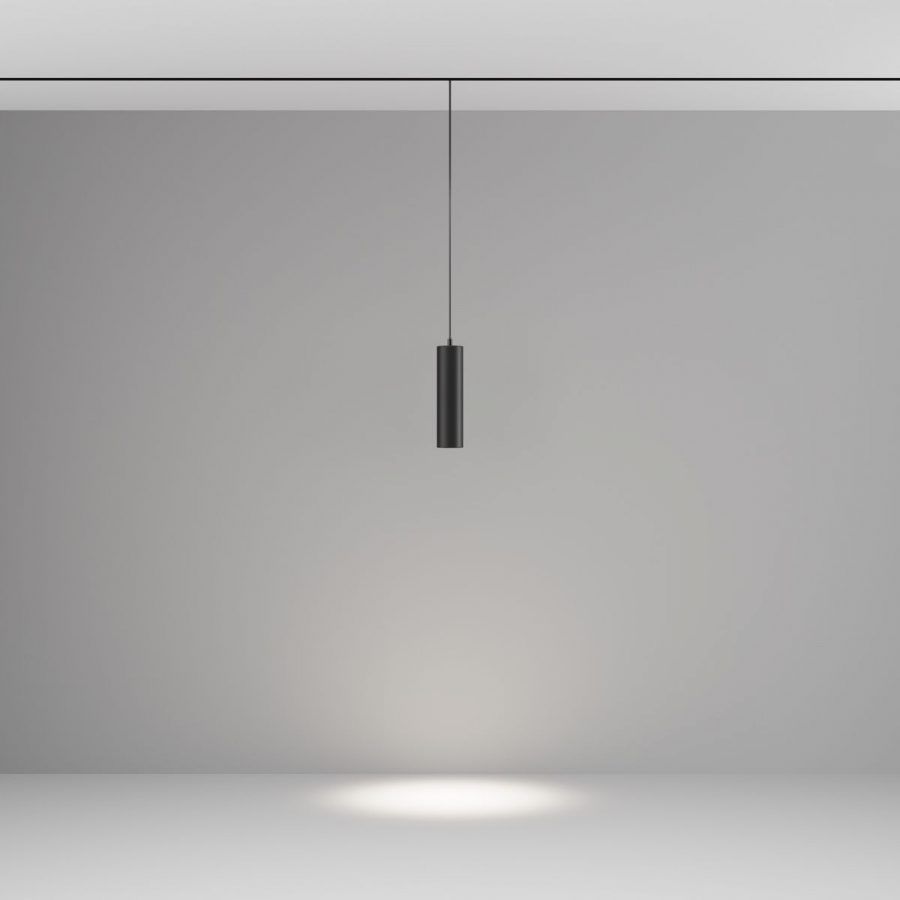 Трековый подвесной светильник Voltega VGL041-4-12W3K-M-DS-B
