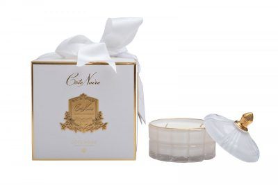 96CN-45003  Свеча ароматическая Жасминовый чай (Jasmine flower tea) в вазе в упаковке 185 гр