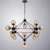Люстра на штанге Arte Lamp BOLLA A1664SP-15BK