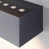 Уличный настенный светильник Outdoor O428WL-L20B3K
