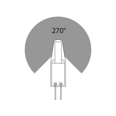 Светодиодная лампа Arte Lamp LUGO Капсульная 1.5W 150Lm 4000К G4 A0415-4K