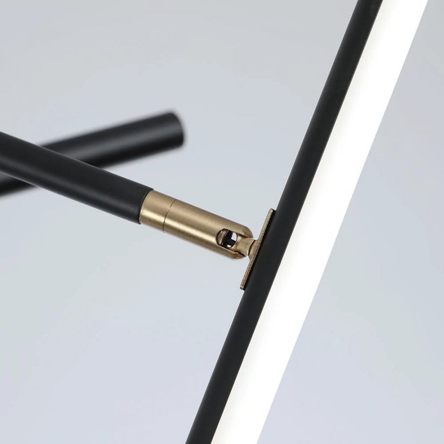 Люстра на штанге Arte lamp ZULU A2170PL-49BK