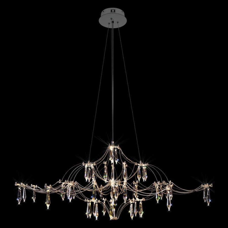 10587/1000 Silver Asfour Подвесной светильник LOFT IT Mira