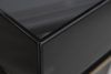 KFG058 Консоль черная 2 ящика  120*42*77см