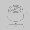 Комплектующие для текстильной подвесной системы Technical TRA130CRDuo-B