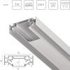 Профиль алюминиевый в натяжной Barra Lightstar 502430