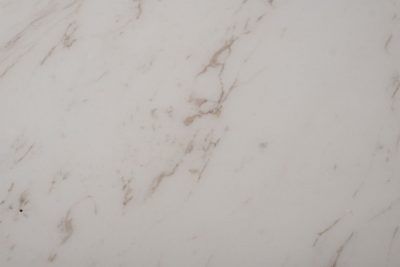 160KD-60090 Стол обеденный, мрамор Волакас (Volakas), экокожа бежевая d160*75см