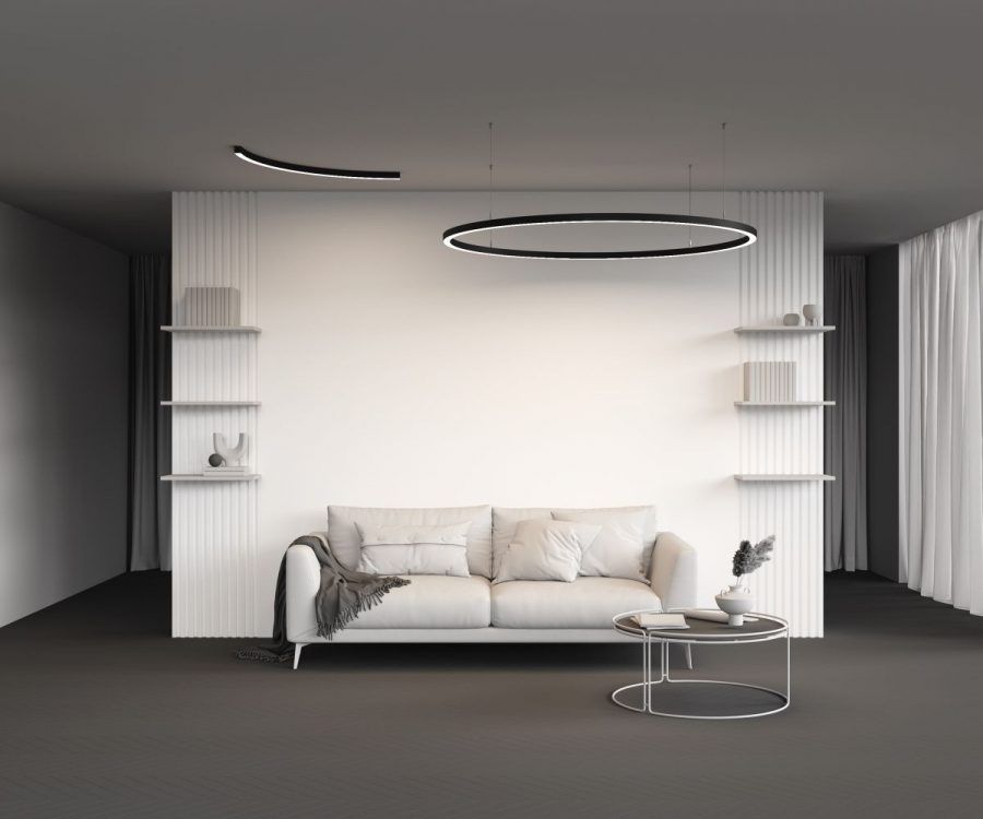 Профиль Led Strip ALM-3535R-B-D-90°-1.5M