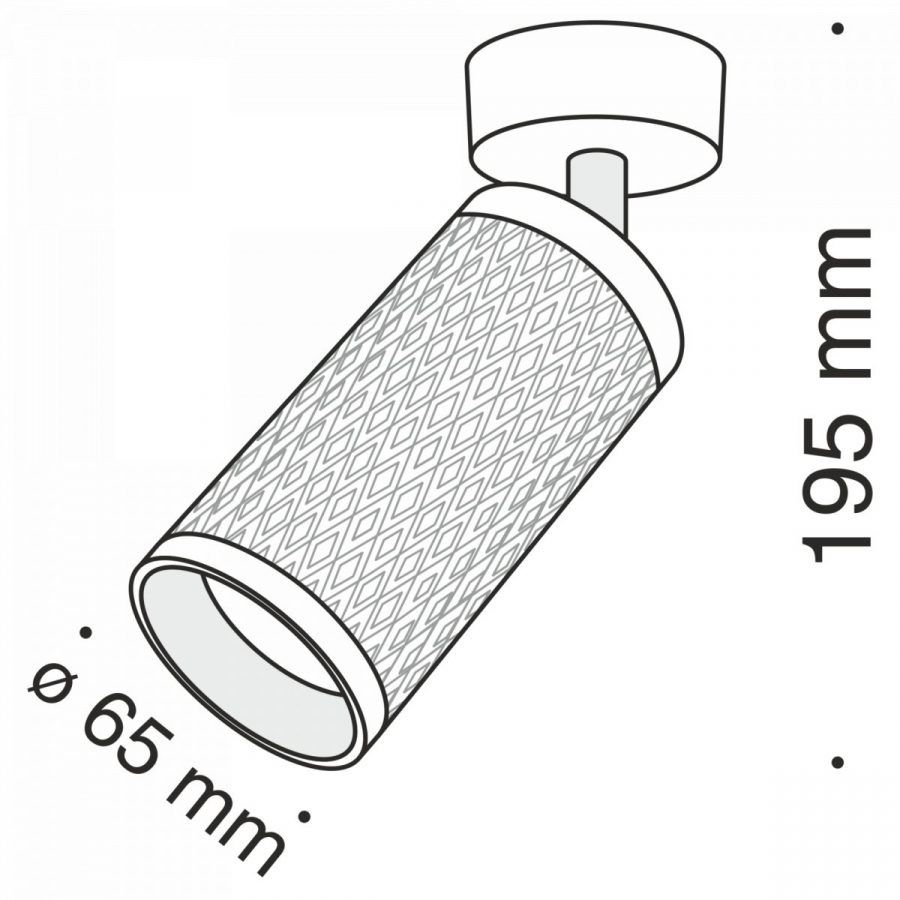 Потолочный светильник Technical C034CL-01B