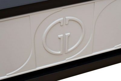 GD-00002 Тумбочка прикроватная Spinola черно/серая 60*40*50см