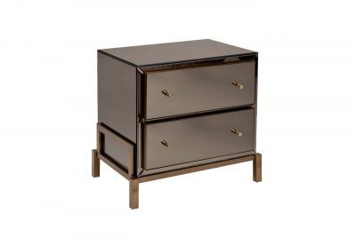 KFG170 Тумба зеркальная 2 ящика 65*45*62см