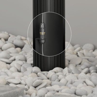 Садово-парковый светильник Denkirs FARSUN DK9728-BK