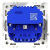 Розетка встраиваемая VOLTUM S70 с заземлением и защитными шторками, 16А, с USB, A+С, (шелк)