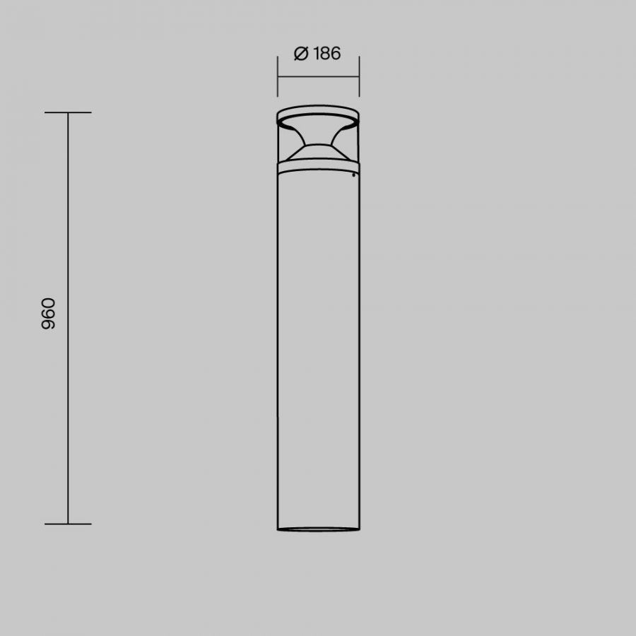 Ландшафтный светильник Outdoor O496FL-L21B3K2