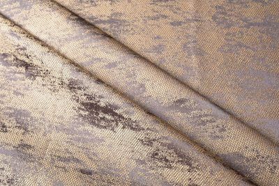 121GD-00023 Портьера Хьюстон (HOUSTON) золото-серый 275*260см