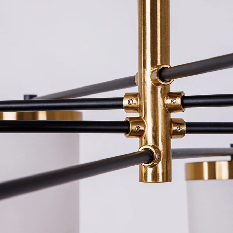 Потолочная люстра Arte Lamp MODELLO A4099PL-8BK
