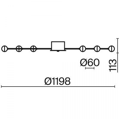 Потолочный светильник Freya FR5242CL-24B