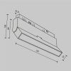 Трековый светильник Technical TR036-2-12W2.7K-B