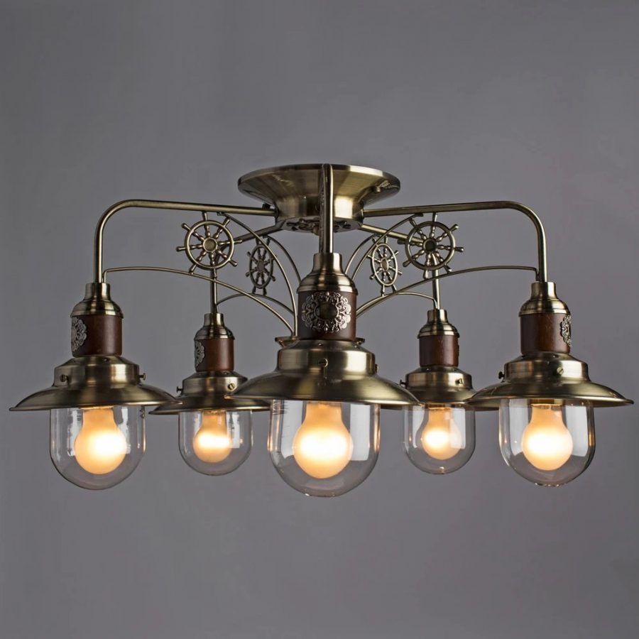 Потолочная люстра Arte Lamp SAILOR A4524PL-5AB