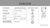 142DDH-18460-CASCATA KOR Ткань КАСКАТА КОРИЧНЕВАЯ