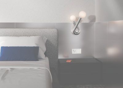 Накладка для розетки с заземлением и защитными шторками, с USB A+C, S70 (хлопок)