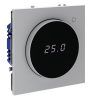 Терморегулятор электронный VOLTUM S70 с индикацией и датчиком, для теплого пола, (серый)