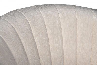 GY-08386 Стул велюр кремовый/матовое золото 67*66*85см
