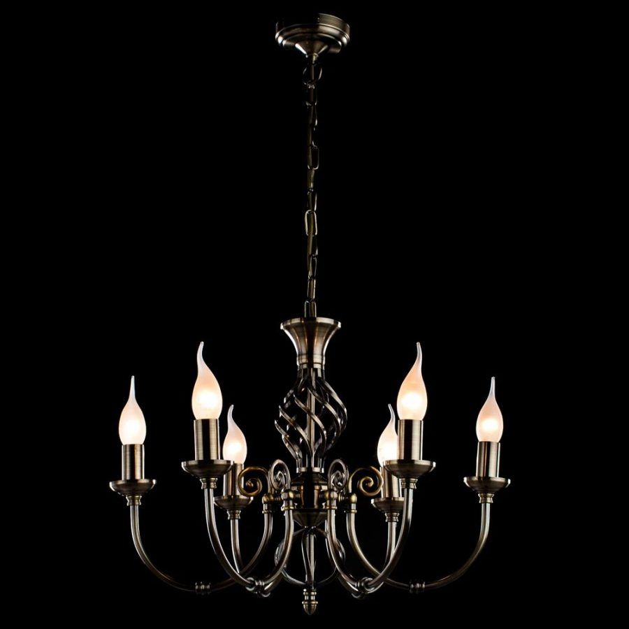 Подвесная люстра Arte Lamp ZANZIBAR A8392LM-6AB