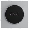 Терморегулятор электронный VOLTUM S70 с индикацией и датчиком, для теплого пола, (серый)