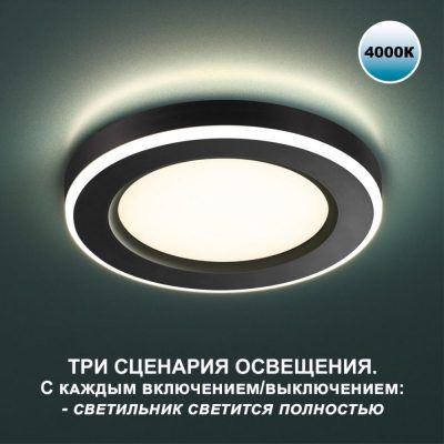 Светильник встраиваемый светодиодный Novotech Span 359013