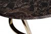 33FS-CT20C05-PG Стол журнальный Темный Император (Dark Emperador) d100*40,6см