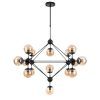 Люстра на штанге Arte Lamp BOLLA A1664SP-15BK