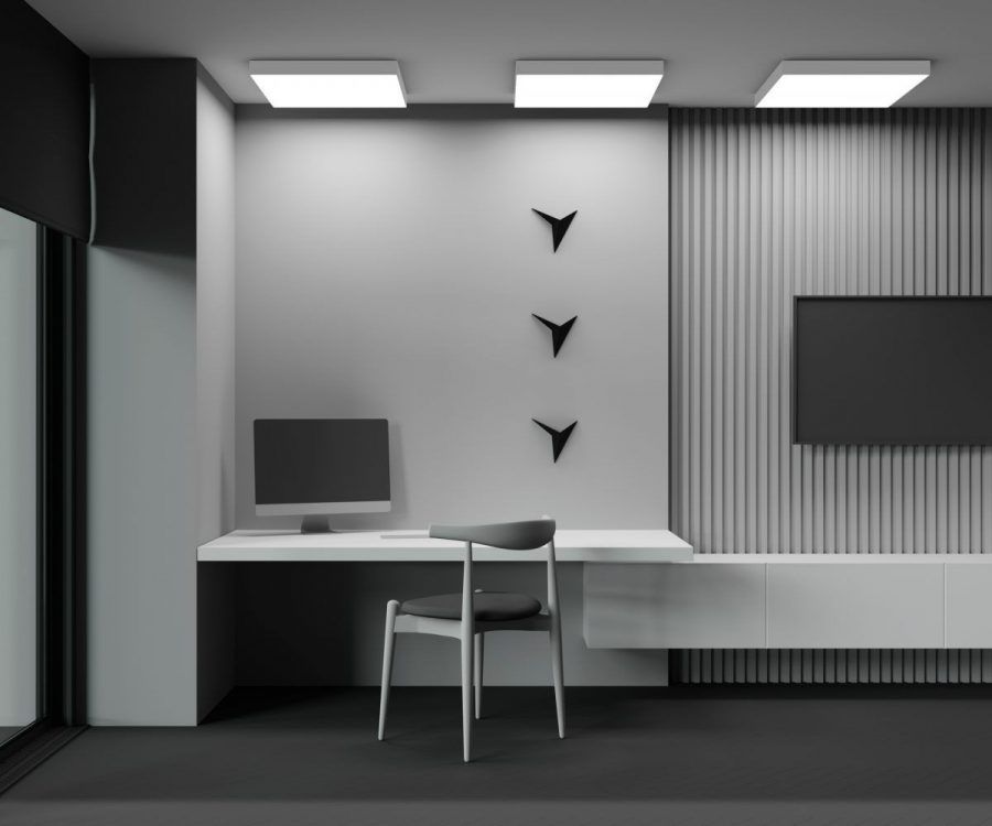 Потолочный светильник Technical C032CL-90W3K-SQ-W