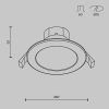 Встраиваемый светильник Technical DL015-6-L7W