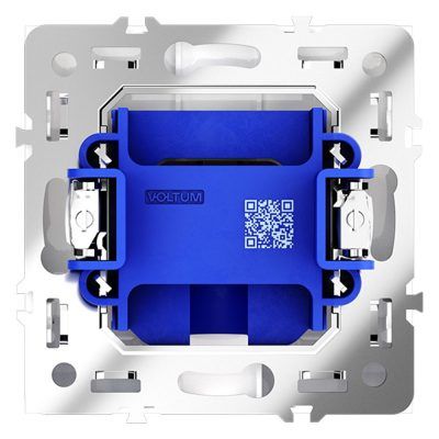 Вывод кабеля VOLTUM S70, (белый матовый)