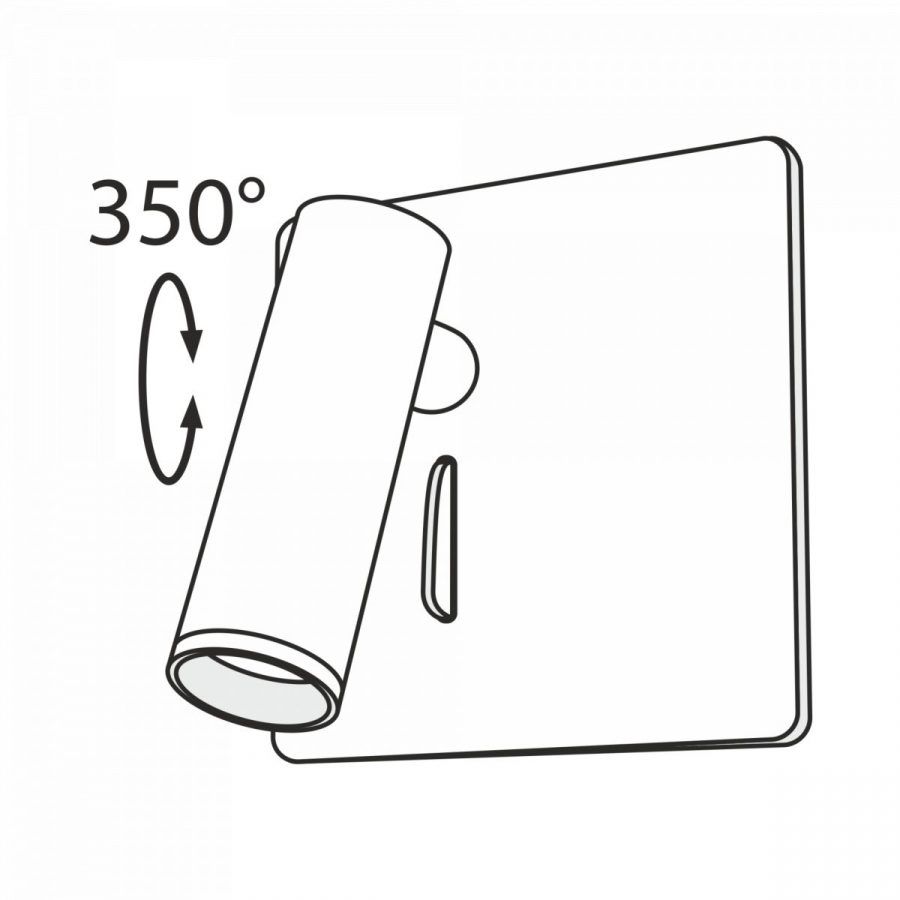 Настенный светильник (бра) Maytoni C040WL-L3B3K