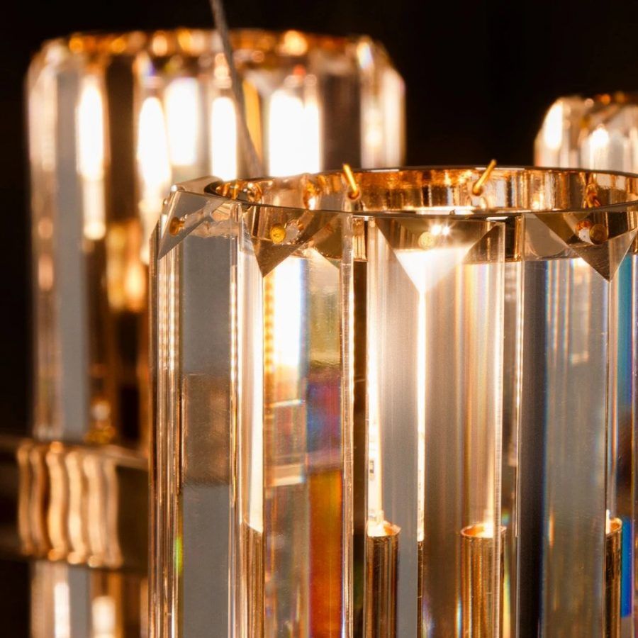 Подвесная люстра Arte Lamp SANTORINI A1049SP-16GO