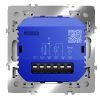Терморегулятор электронный VOLTUM S70 с индикацией и датчиком, для теплого пола, (серый)