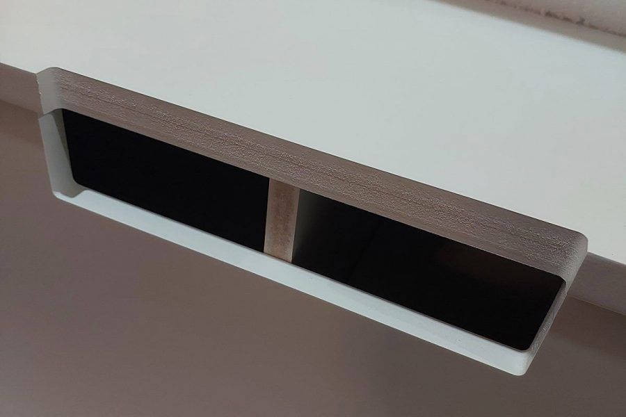 151SV-00004 Тумба под ТВ бежевая 200*60*40см