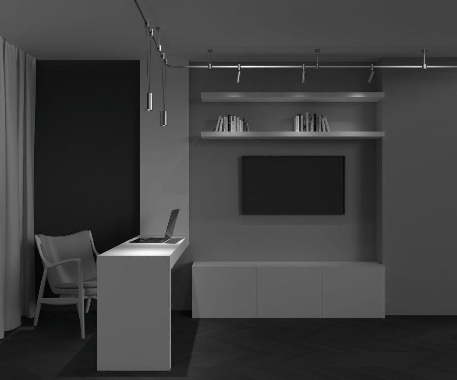 Трековый светильник Technical TR157-1-12W4K-PT