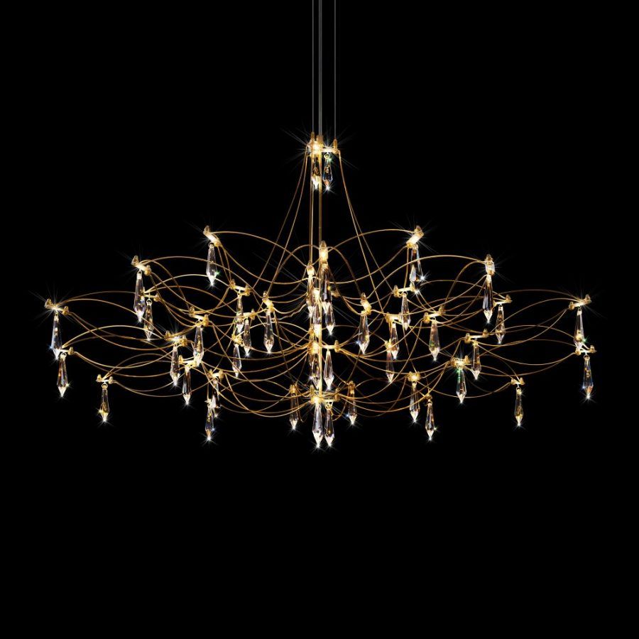 10590/1000 Gold Asfour Подвесной светильник LOFT IT Mira