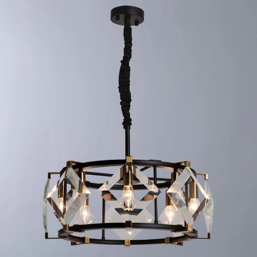 Подвесная люстра Divinare ELLIOT 7304/04 SP-8