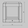 Ландшафтный светильник Outdoor O019FL-L13GR3K