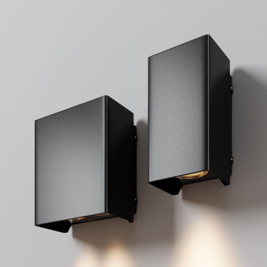 Уличный настенный светильник Outdoor O505WL-L3B3K