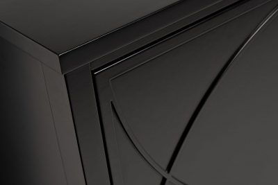 151SV-00001 Комод черный 160*90*40см