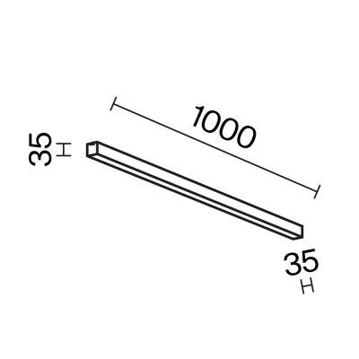 Линейный светильник Technical LL311012