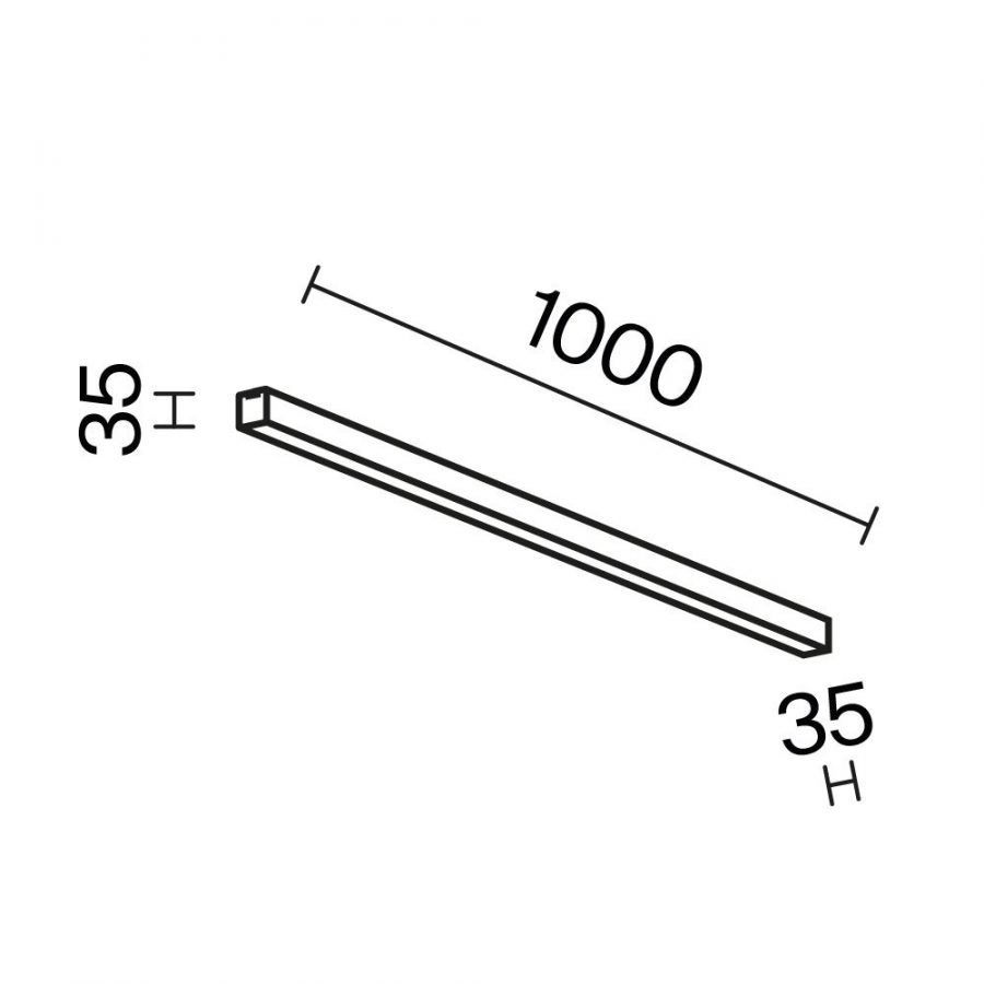 Линейный светильник Technical LL311012