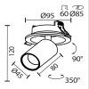 Встраиваемый светильник Technical C071CL-7W4K-WB