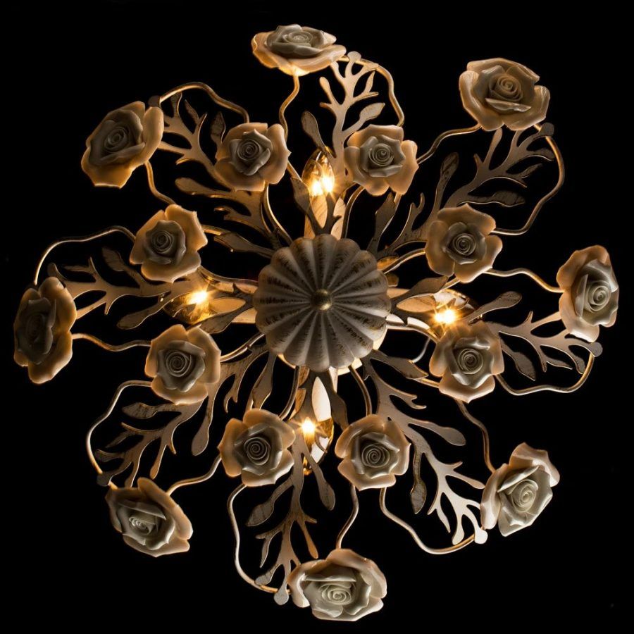 Потолочная люстра Arte Lamp ROSITA A6356PL-4WG