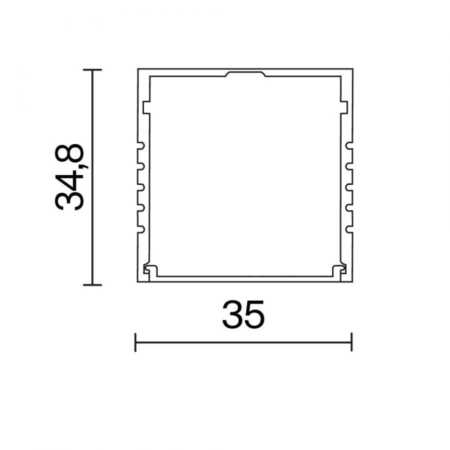 Профиль Led Strip 631008